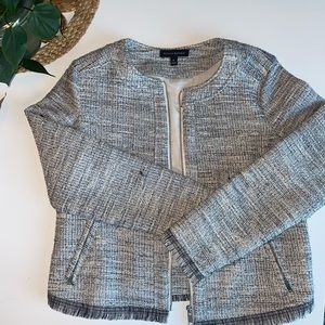 Banana Republic Knit Zip Blazer